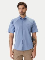 BOSS Koszula Excurse S 50554450 Błękitny Regular Fit. Niebieskie koszule męskie Boss, m, bez wzorów, z bawełny, bez kołnierzyka, bez ramiączek. Za 599.99 zł.