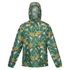 Kurtka Damska Orla Kiely Tropical Floral Packaway Waterproof Jacket. Zielone kurtki damskie Regatta, m, bez wzorów, bez kaptura, trekkingowe. Za 158.99 zł.