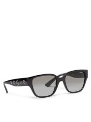 Vogue Okulary przeciwsłoneczne 0VO5459SB W44/11 Czarny. Czarne okulary przeciwsłoneczne damskie Vogue. Za 359.99 zł.