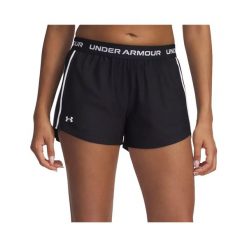 Szorty damskie Under Armour Tech™ Play Up. Czarne szorty sportowe damskie Under Armour, m, bez wzorów, z dzianiny, na fitness i siłownię. Za 146.15 zł.