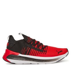 Buty do biegania Puma. Czerwone buty sportowe męskie Puma, bez zapięcia, do biegania. Za 239.99 zł.