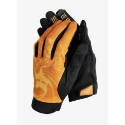 Rękawiczki rowerowe męskie Fox Ranger Glove Frequency. Brązowe buty sportowe męskie FOX, bez zapięcia, rowerowe. Za 121.99 zł.