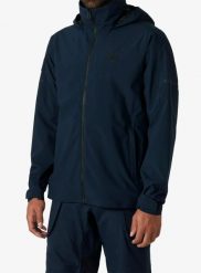Kurtka przeciwdeszczowa męska Helly Hansen HP Racing Hooded Jacket 2.0. Niebieskie kurtki męskie Helly Hansen, l, bez wzorów, z materiału, sportowe, bez kaptura. Za 816.65 zł.