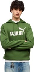 Puma Bluza męska Puma ESS No.1 Logo Hoodie FL zielona 682571 68 2XL. Zielone bluzy męskie Puma, m, bez wzorów, bez kaptura. Za 247.31 zł.