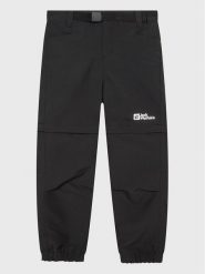 Jack Wolfskin Spodnie outdoor Active 1609761 M Czarny Regular Fit. Czarne spodnie materiałowe dla chłopców Jack Wolfskin, bez wzorów, z syntetyku. Za 199.99 zł.