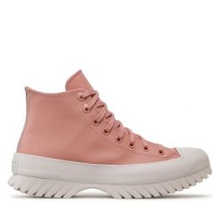 Trampki Converse. Czerwone trampki i tenisówki damskie Converse, bez wzorów, retro, bez zapięcia. Za 399.99 zł.