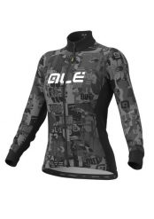 Bluza rowerowa damska Alé Cycling Solid Break. Czarne bluzy damskie ALÉ CYCLING, na jesień, l, bez wzorów, z elastanu, bez kaptura. Za 327.95 zł.