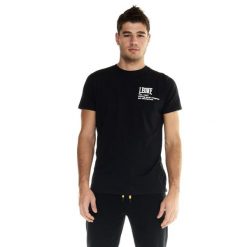 Męska koszulka Leone z krótkim rękawem Active. Czarne buty sportowe męskie LEONE 1947 APPAREL, z tkaniny, bez zapięcia, na fitness i siłownię. W wyprzedaży za 83.85 zł.