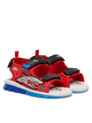 Primigi Sandały AVANT 1481611 Czerwony. Czerwone sandały chłopięce Primigi, ze skóry, bez zapięcia. Za 189.99 zł.