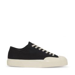 Trampki z płótna bawełnianego Superga 2432 Works. Białe trampki męskie Superga, bez wzorów, z bawełny, bez zapięcia. Za 610.25 zł.