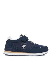 Beverly Hills Polo Club Sneakersy EO-CP23-6383 Granatowy. Niebieskie buty sportowe chłopięce Beverly Hills Polo Club, bez wzorów, z materiału, bez zapięcia. Za 179.99 zł.