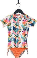 DucKsday Dwuczęściowy strój UV dla dziewczynki koszulka majtki, Ducksday, Moana, 6 lat, 110-116. Bluzki dla dziewczynek DucKsday, bez wzorów, bez ramiączek. Za 209.00 zł.