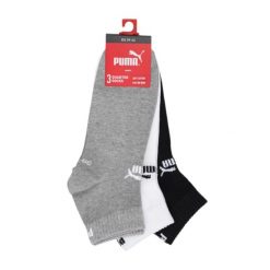Puma Skarpety 3-PACK 94710809. Białe skarpety damskie Puma, bez wzorów. Za 36.99 zł.