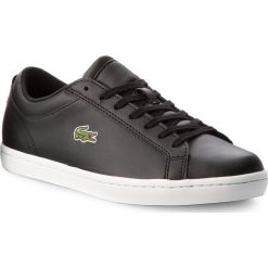 Sneakersy LACOSTE - Straightset Bl 1 Cam 7-33CAM1070024 Blk. Półbuty na co dzień męskie marki Lacoste. W wyprzedaży za 329.00 zł.