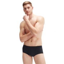 Spodenki kąpielówki męskie Speedo Eco End. Czarne kąpielówki męskie Speedo, m, bez wzorów, z poliesteru, do pływania. Za 134.35 zł.