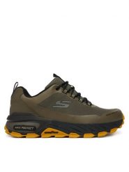 Skechers Trekkingi MAX PROTECT PROMOTE 237669/OLV Zielony. Zielone trekkingi męskie Skechers, trekkingowe. Za 479.99 zł.