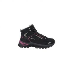 Buty trekkingowe damskie CMP Rigel 2.0 Mid. Czarne trekkingi damskie CMP, przed kolano, trekkingowe. Za 623.00 zł.