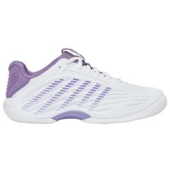 Damskie buty do tenisa K-Swiss Hypercourt Express 3. Białe obuwie sportowe damskie K-SWISS, bez wzorów, tenisowe. Za 339.00 zł.