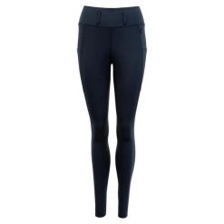 Legginsy jeździeckie BR Equitation Essentials. Czarne legginsy damskie BR, s, bez wzorów, z elastanu. Za 338.00 zł.