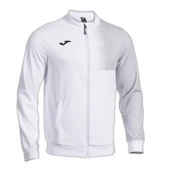 Bluza tenisowa męska Joma Smash Full Zip. Białe bluzy męskie Joma, na wiosnę, l, bez wzorów, z materiału, bez kaptura. Za 184.00 zł.