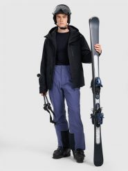 4F Spodnie narciarskie membrana 5000 męskie - granatowe S. Niebieskie spodnie snowboardowe męskie 4f, m, bez wzorów, z materiału, narciarskie. Za 299.99 zł.