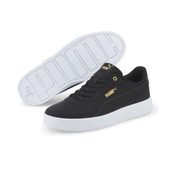 Buty Kobieta Puma Skye Clean czarny. Brązowe obuwie sportowe damskie Puma, bez wzorów, z materiału, trekkingowe. Za 239.99 zł.
