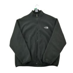 Second life - Kurtka polarowa damska Vintage - Stan bardzo dobry. Czarne kurtki damskie The North Face, l, bez wzorów, z materiału, bez kaptura, trekkingowe. Za 153.32 zł.