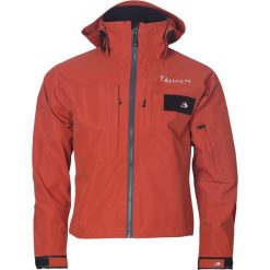 Kurtka wędkarska Taimen Khovd Wading Jacket - Canyon Orange. Szare kurtki męskie TAIMEN, l, bez wzorów, z materiału, biznesowe, bez kaptura. Za 699.99 zł.