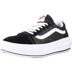 Tenisówki Vans Model Old Skool Overt Cc Kolor Czarny. Czarne trampki męskie Vans, bez wzorów, z materiału, sportowe, bez zapięcia. Za 387.00 zł.