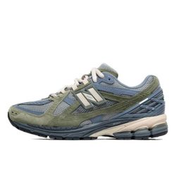Buty do chodzenia dla dorosłych New Balance 1906U Slate Grey Dark Olivine. Szare obuwie sportowe damskie New Balance, bez wzorów, trekkingowe. Za 906.49 zł.