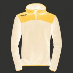 Bluza z kapturem Emotion 2.0 Kempa Quarter Zip. Niebieskie bluzy sportowe męskie Kempa, bez wzorów, z kapturem, na fitness i siłownię. Za 191.00 zł.