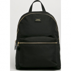 Lauren Ralph Lauren - Plecak. Czarne plecaki damskie Lauren Ralph Lauren, z materiału. Za 699.90 zł.