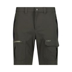 Spodenki cargo CMP. Zielone szorty męskie CMP, m, bez wzorów, z tkaniny. Za 221.50 zł.