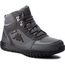 Trekkingi KAPPA - Mountain Tex 242369 Grey/Black. Szare kozaki męskie Kappa, z materiału. W wyprzedaży za 169.00 zł.