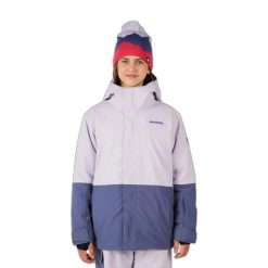 Dziewczęca kurtka narciarska Rossignol Outerlimits. Czerwone buty zimowe dziewczęce Rossignol, bez wzorów, bez zapięcia. Za 844.50 zł.