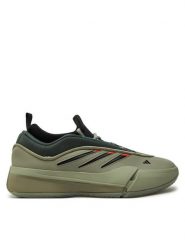 Adidas Buty do koszykówki Dame 9 JI1939 Zielony. Zielone buty sportowe męskie Adidas, z materiału, bez zapięcia, do koszykówki. Za 389.99 zł.