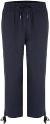 Damskie spodnie Capri Loap Nalis Blue. Niebieskie spodnie materiałowe damskie Scarpa, m, bez wzorów, z gumy, do biegania. Za 150.99 zł.