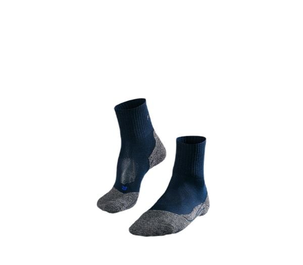Skarpetki Falke TK2 Short Cool. Niebieskie skarpety męskie Falke, bez wzorów, z elastanu. Za 155.50 zł.