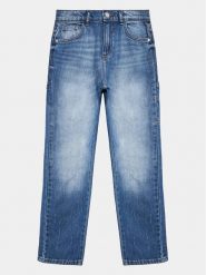 Guess Jeansy L3YA06 D45E0 Niebieski Relaxed Fit. Niebieskie jeansy dla chłopców Guess, z bawełny. Za 439.99 zł.