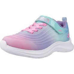 Buty SKECHERS JUMPSTERS 2.0 Niebieski. Niebieskie obuwie sportowe damskie Skechers, bez wzorów, z syntetyku, na fitness i siłownię. Za 180.99 zł.