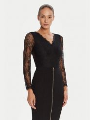 Rinascimento Body CFC0125006003 Czarny Regular Fit. Czarne bluzki damskie Rinascimento, l, bez wzorów, z syntetyku, bez kołnierzyka, bez ramiączek. Za 279.99 zł.