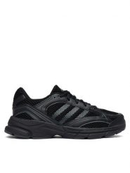 Adidas Sneakersy Spiritain Shoes Junior LA5224 Czarny. Czarne buty sportowe dziewczęce Adidas, bez wzorów, z materiału, bez zapięcia. Za 259.99 zł.