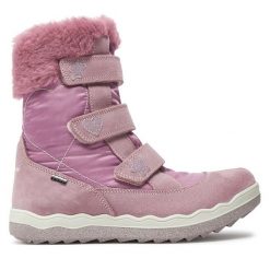 Śniegowce Primigi. Czerwone śniegowce dziewczęce Primigi, z gore-texu, bez zapięcia. Za 549.99 zł.