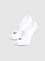 4F Skarpetki casual stopki (3-pack) damskie - białe 35-38. Białe skarpety damskie 4f, bez wzorów, z bawełny. Za 44.99 zł.