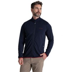 Męska Bluza Polarowa Copthorne Nosilife Full Zip Golf Fleece Jacket. Niebieskie bluzy męskie Craghoppers, m, bez wzorów, z bawełny, bez kaptura. Za 395.99 zł.