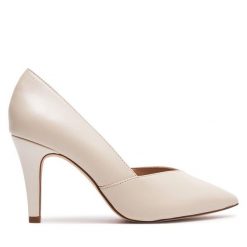 Szpilki Caprice. Półbuty damskie Caprice, bez wzorów, bez obcasa, bez zapięcia. Za 259.99 zł.