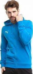Puma Bluza męska Puma Team Goal Casuals Hooded niebieska 658595 02 XL. Niebieskie bluzy męskie Puma, m, bez wzorów, bez kaptura. Za 199.81 zł.