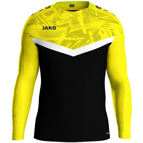 Bluza Jako Iconic. Czarne bluzy męskie Jako, xl, bez wzorów, z elastanu, bez kaptura. Za 266.00 zł.