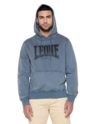 Bluzy z kapturem "Treatments" dla mężczyzn. Szare bluzy męskie LEONE 1947 APPAREL, m, bez wzorów, z bawełny, z kapturem. Za 412.58 zł.