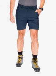 Spodenki turystyczne męskie Fjallraven Abisko Trail Stretch Shorts. Niebieskie szorty męskie Fjällräven, m, bez wzorów, z elastanu. Za 469.00 zł.